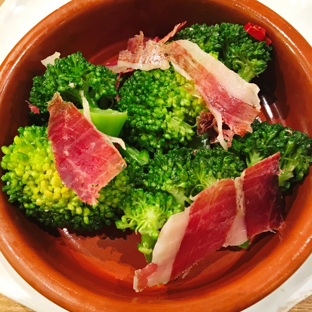 ブロッコリーのペペロンチーノ