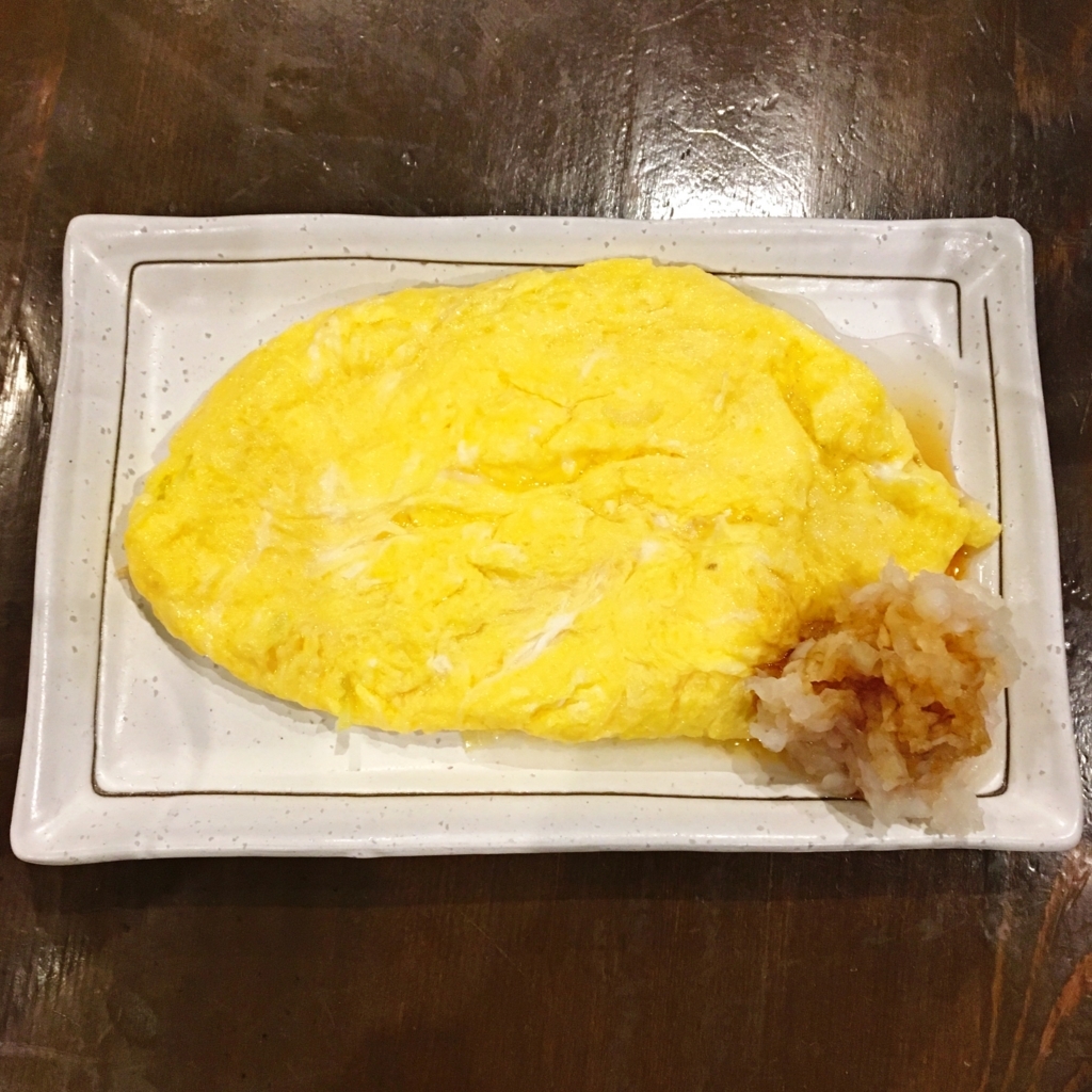 オムレツのような玉子焼