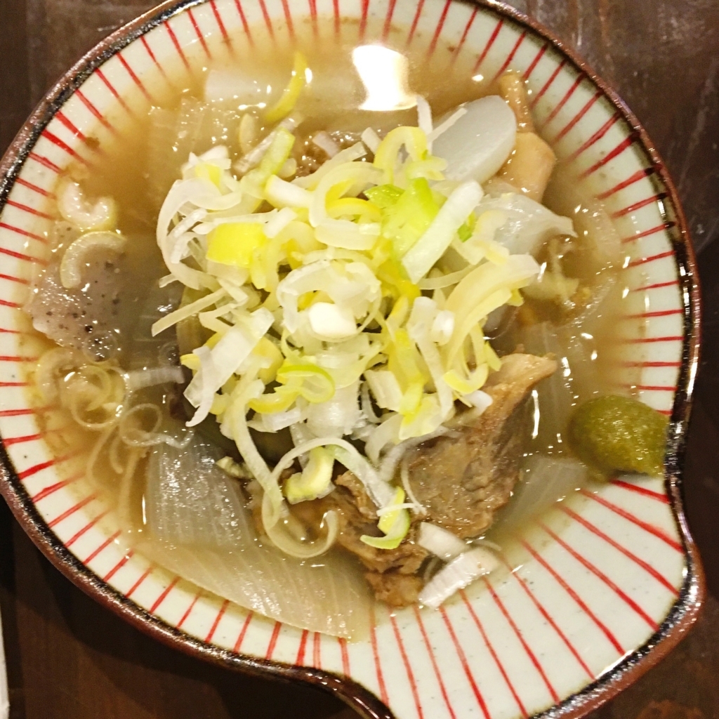 牛のもつ煮込み